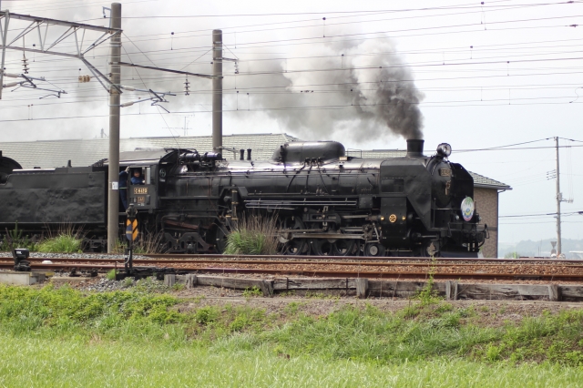 soku_27618.jpg :: 乗り物 交通 鉄道 蒸気機関車 C6120 