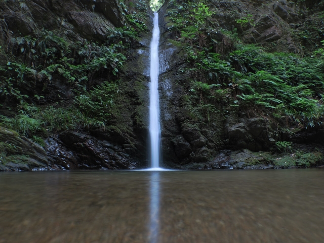 soku_27702.jpg ::  PowerShotG15 風景 自然 水分 コンデジ埼玉 lock 滝 宿谷の滝 