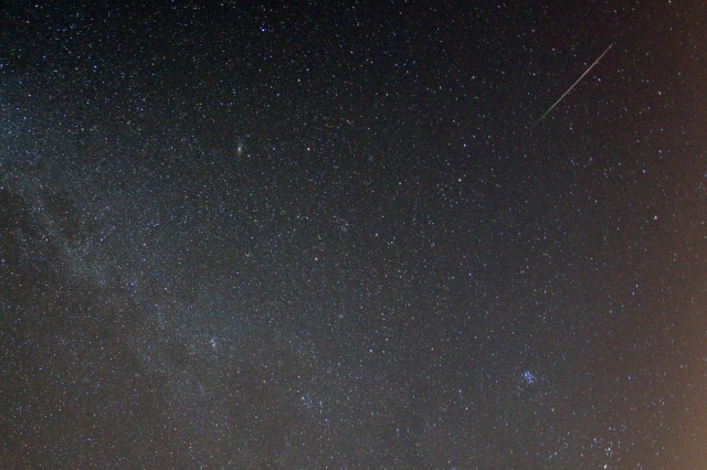 soku_28056.jpg :: 風景 自然 天体 流星 ペルセウス座流星群 