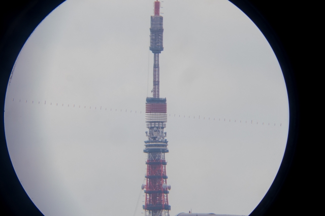soku_28784.jpg :: 建築 建造物 塔 タワー 東京タワー 護衛艦固定双眼鏡 
