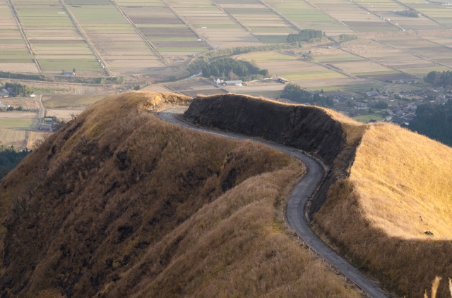 soku_29187.jpg :: 風景 自然 道路 山道の行方〜秋 