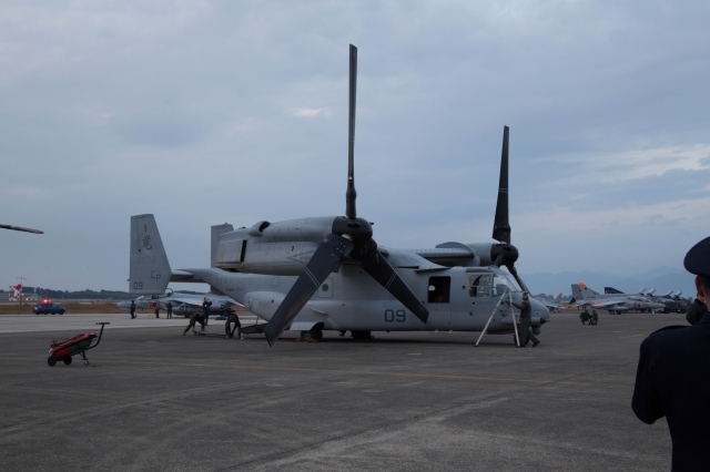 soku_29377.jpg :: 乗り物 交通 航空機 飛行機 軍用機 オスプレイ 