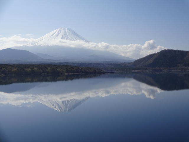 soku_30500.jpg :: 風景 自然 山 富士山 逆さ富士 