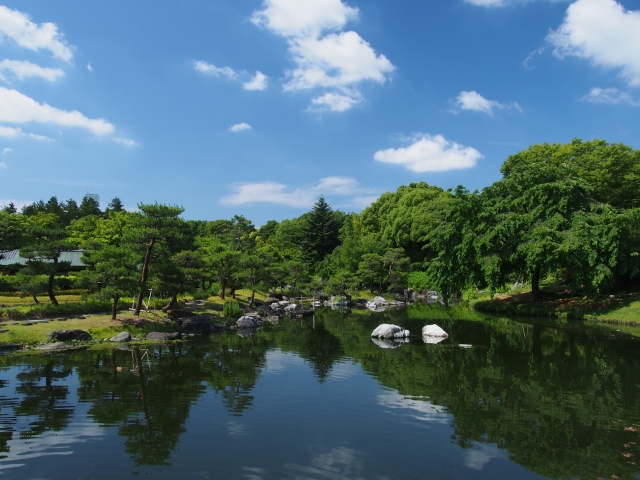 soku_30883.jpg :: 風景 日本庭園 和 和風 和風庭園 