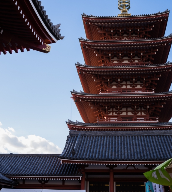soku_32062.jpg :: 建築 建造物 神社仏閣 寺 五重塔 