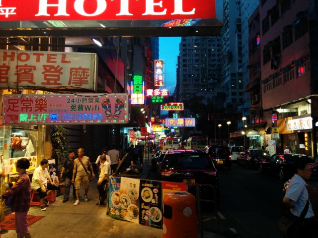 soku_32105.jpg :: Nexus5 香港 風景 街並み 都市の風景 外国 夜景 