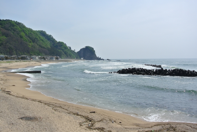 soku_32251.jpg :: 日本海 風景 自然 海 砂浜 