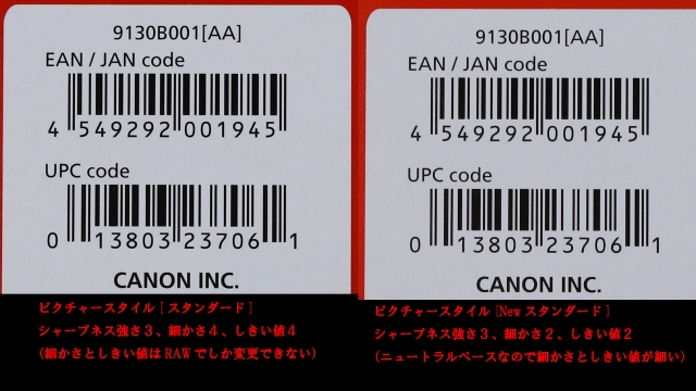 soku_32261.jpg :: EOS CANON ピクチャースタイル New Standard 技術資料 資料 
