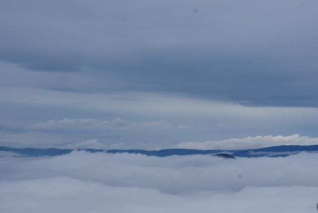 soku_32963.jpg :: 摩周湖展望台 雲海 風景 自然 空 雲 
