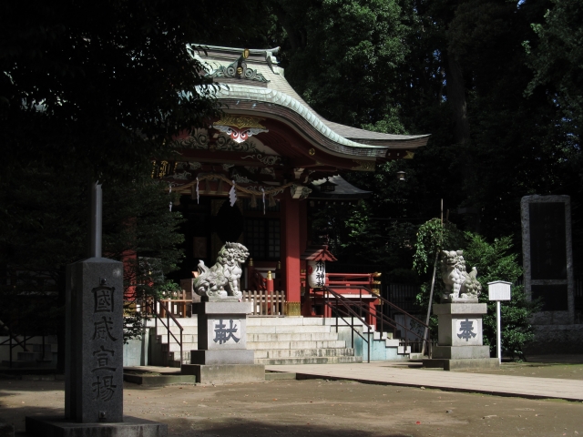soku_33028.jpg :: 建築 建造物 神社 狛犬 