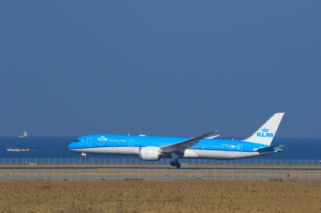 soku_33754.jpg :: 1 乗り物 交通 航空機 飛行機 旅客機 関空 KLM 