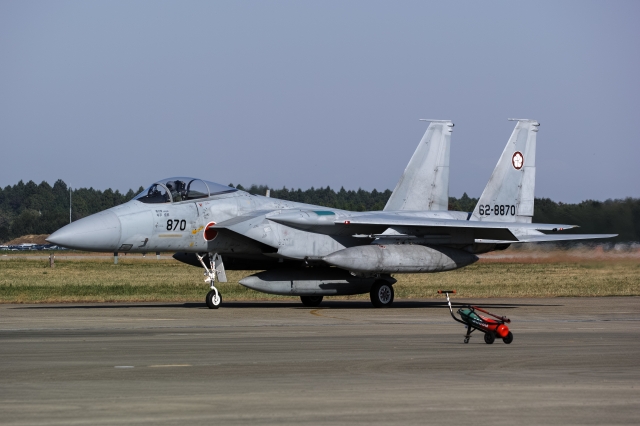 soku_33773.jpg :: 百里基地 乗り物 交通 航空機 飛行機 軍用機 戦闘機 F.15J 