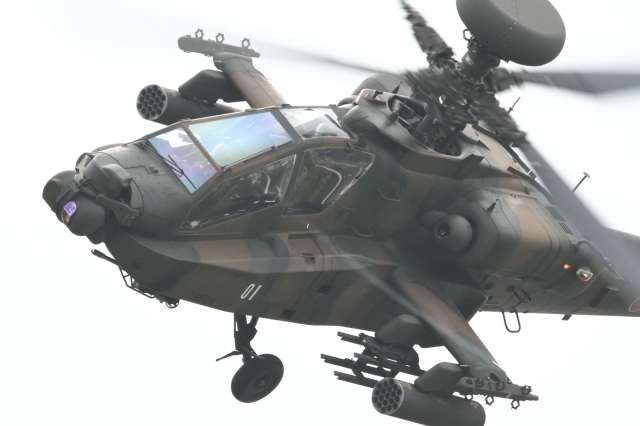 soku_34507.jpg :: 明野駐屯地航空祭 AH.64D アパッチ 攻撃ヘリコプター 