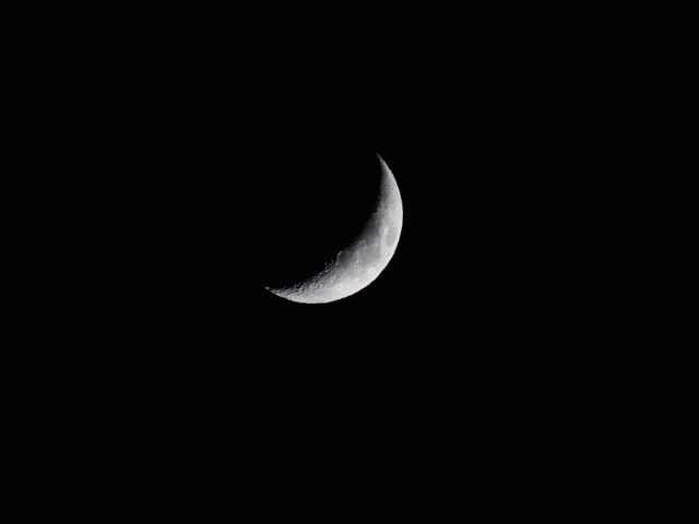 soku_34526.jpg :: 風景 自然 天体 月 三日月 