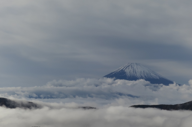 soku_34674.jpg :: 風景 自然 空 雲 山 富士山 雲海 雲海富士 