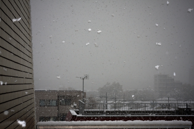 soku_34749.jpg :: 風景 街並み 都市の風景 ビル 雪 