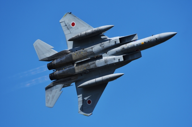 soku_35219.jpg :: 三沢基地航空祭 戦闘機 F.15J 乗り物 交通 航空機 飛行機 軍用機 