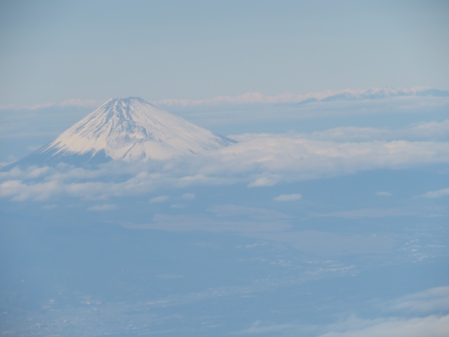 soku_35370.jpg :: 風景 自然 山 富士山 航空撮影 