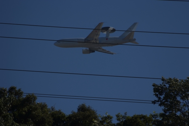 soku_35446.jpg :: 乗り物 交通 航空機 飛行機 軍用機 AWACS 早期警戒管制機 