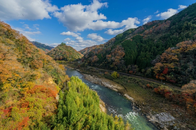 soku_36137.jpg :: 風景 自然 川 渓谷 山 