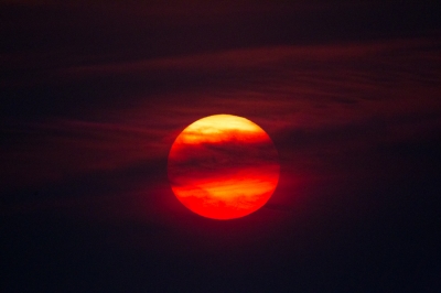 soku_02180.jpg :: 自然 風景 朝日 朝焼け 日の出 太陽 雲 暗雲 EOS.1DmkⅣ 