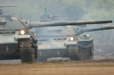 soku_02466.jpg :: 平成23年度 富士総合火力演習 74式戦車 