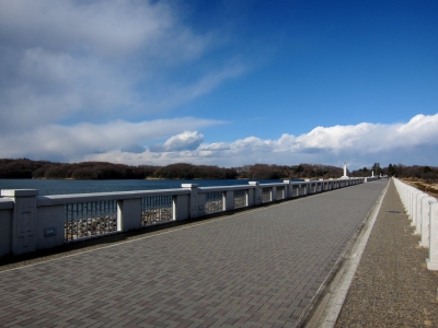 soku_02839.jpg :: PowerShotS95 自然 風景 空 雲 狭山湖 橋 