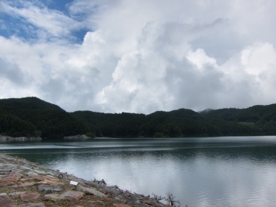 soku_02883.jpg :: PowerShotS95 自然 風景 湖 水分 大菩薩湖 HDR 