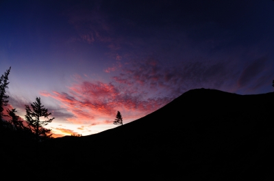 soku_02961.jpg :: 富士山 5合目 自然 風景 朝日 朝焼け 日の出 