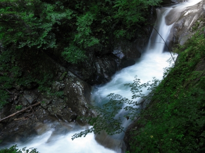 soku_03223.jpg :: PowerShotS95 自然 風景 滝 川 水分 西沢渓谷 貞泉の滝 