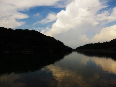 soku_03705.jpg :: PowerShotS95 自然 風景 湖 水分 大塩湖 