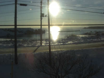 soku_03804.jpg :: 自然 風景 朝日 朝焼け 日の出 雪 