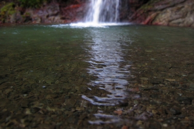 soku_03807.jpg :: PowerShotS95 自然 風景 滝 水分 秩父華厳の滝 ジオラマモード 