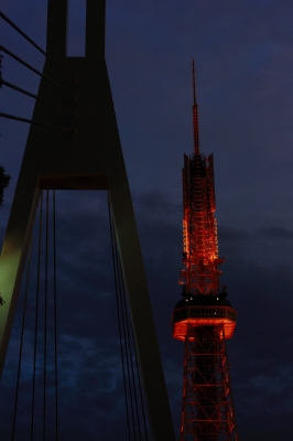 soku_03902.jpg :: 建築 建造物 塔 タワー 東京タワー 夜景 