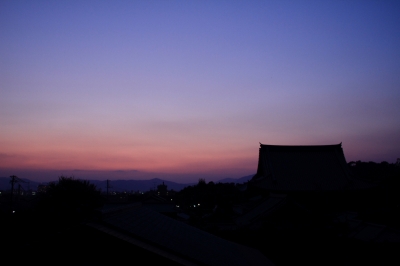 soku_04452.jpg :: 自然 風景 夕日 夕焼け 日没 