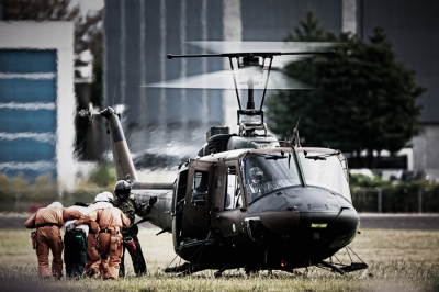 soku_04997.jpg :: ヘリコプター 陸上自衛隊 東京消防庁 救難訓練 
