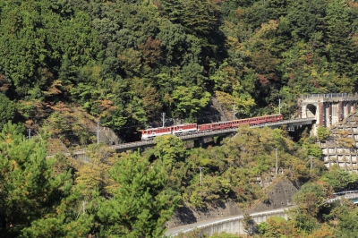 soku_05444.jpg :: 鉄道 電車 列車 鉄分 大井川鐵道 井川線 アプト式 