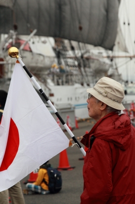 soku_05572.jpg :: 船 帆船 海王丸 日章旗 日の丸 国旗 