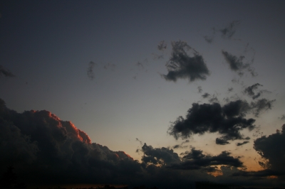 soku_06131.jpg :: 夕暮れ 雲 風景 自然 空 暗雲 (^_^) 