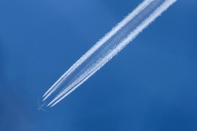 soku_06132.jpg :: 風景 自然 空 飛行機雲 