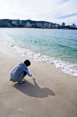 soku_06164.jpg :: 風景 自然 海 ビーチ 砂浜 