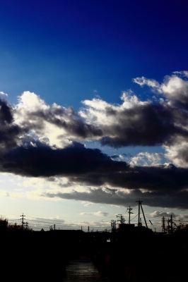 soku_06311.jpg :: 風景 自然 空 雲 現像やりすぎかも 
