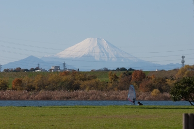 soku_06985.jpg :: 風景 自然 山 富士山 ウインドサーフィン 