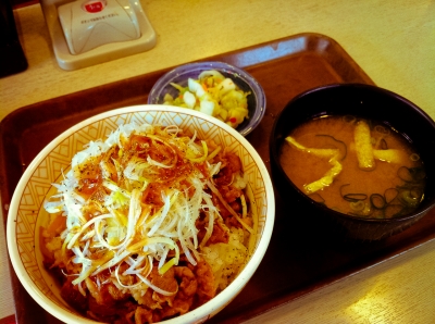 soku_07758.jpg :: 食べ物 和食 丼 牛丼 