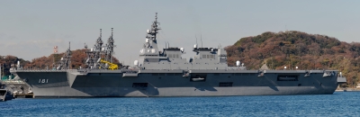 soku_08058.jpg :: 乗り物 交通 船 護衛艦 DDH.181 ひゅうが Hyuga 横須賀基地 超高解像度 パノラマ 
