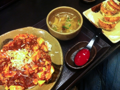 soku_08377.jpg :: 食べ物 和食 丼 麻婆丼 