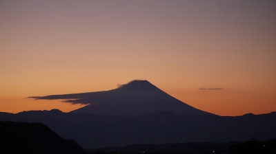 soku_09143.jpg :: 富士山 自然 風景 朝焼け 