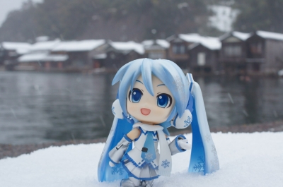 soku_09374.jpg :: 風景 自然 雪景色 人形 フィギュア 