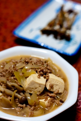 soku_10036.jpg :: 食べ物 和食 肉豆腐 