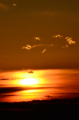 soku_10521.jpg :: 風景 自然 空 朝日 朝焼け 日の出 